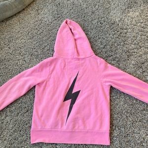 pink aviator nation zip up!